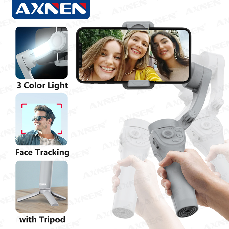 AXNEN HQ6 3-Axis Gimbal Handhe - Photography Lighting Handheld 评论和价格