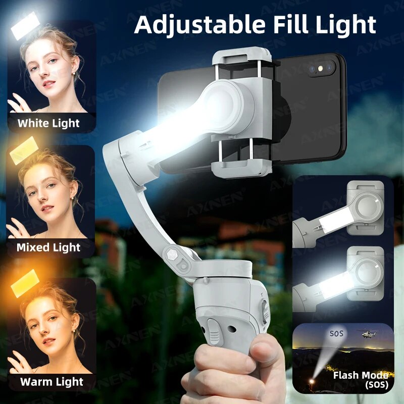 AXNEN HQ6 3-Axis Gimbal Handhe - Photography Lighting Handheld 评论和价格