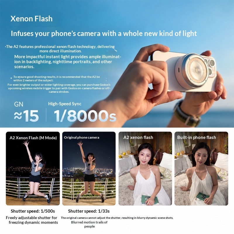 Godox A2 Smartphone Xenon Flas - Photography Lighting Brands 评论和价格