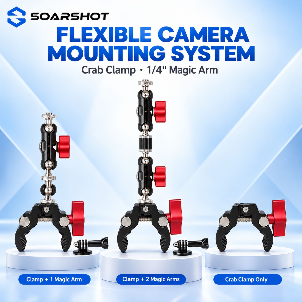 SOARSHOT Camera Crab Clamp Mag - Photography Lighting Description 评论和价格