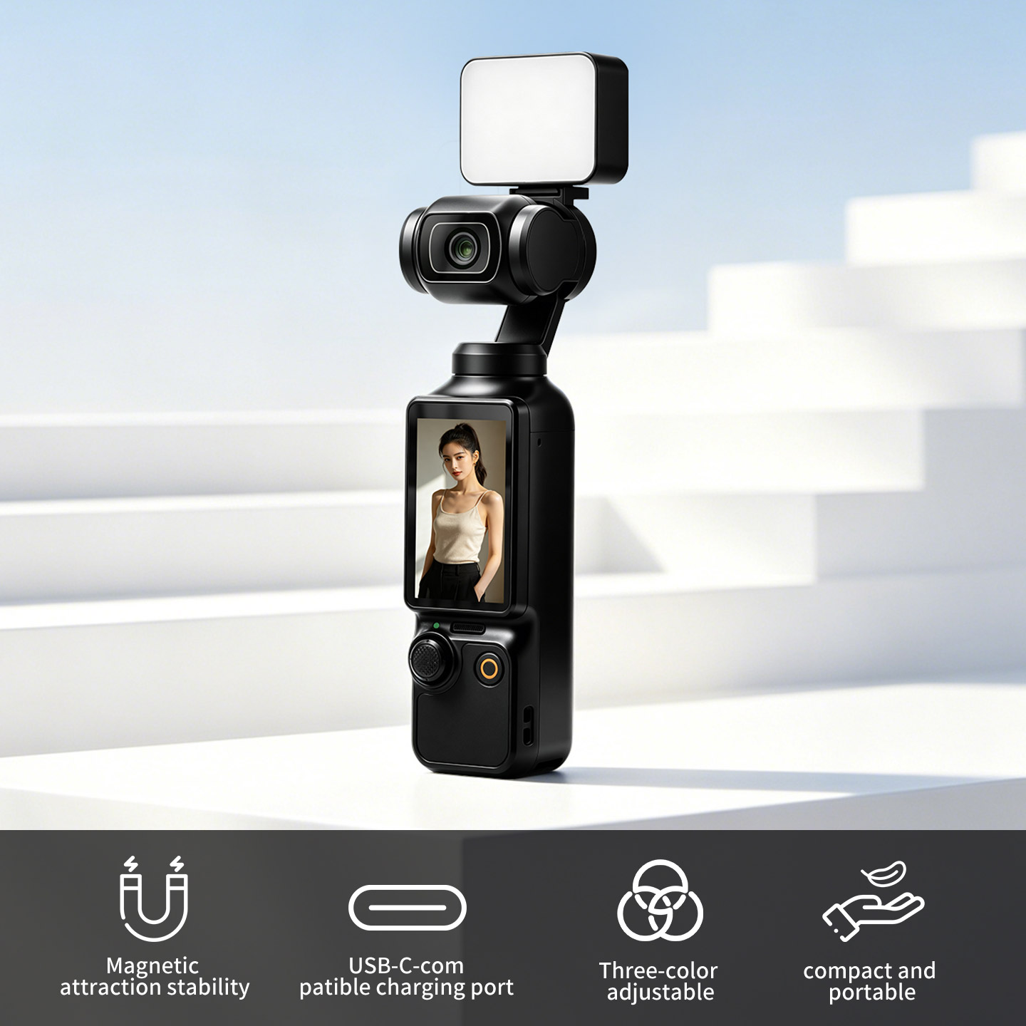 Portable Magnetic Fill Light F - Photography Lighting Kit Portable 评论和价格