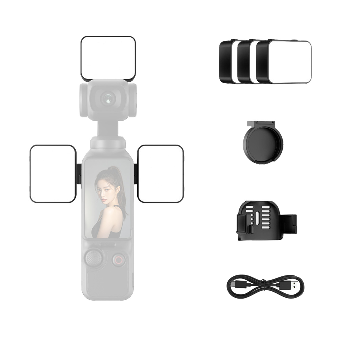 Portable Magnetic Fill Light F - Photography Lighting Kit Portable 评论和价格