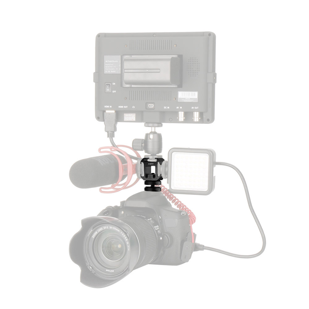 Andoer 3 Cold Shoe Mount Adapt - Photography Lighting Description 评论和价格