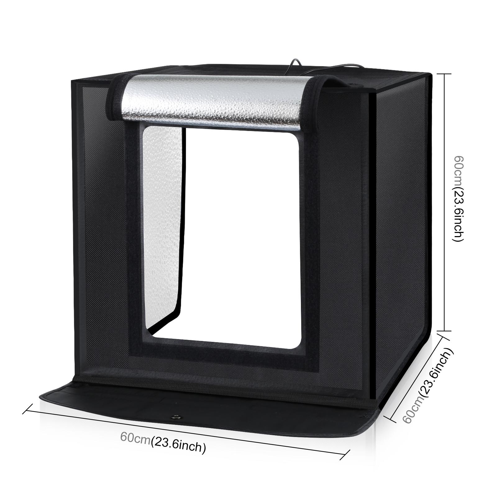 PULUZ 60cm Photo Studio Light  - Photography Lighting Kit Portable 评论和价格