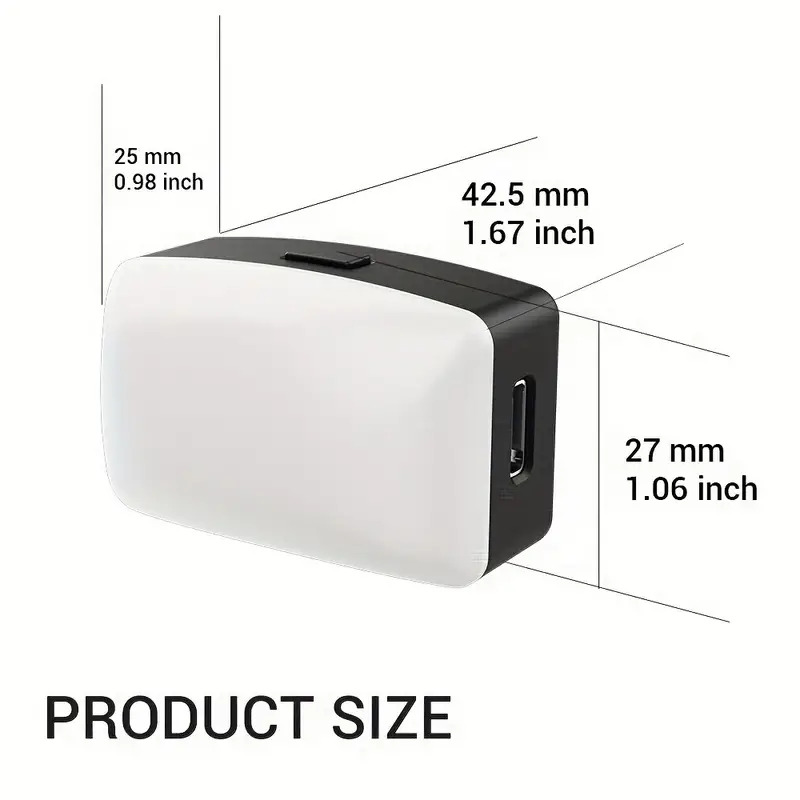 Mini Magnetic LED Selfie Light - Photography Mobile Lighting 评论和价格