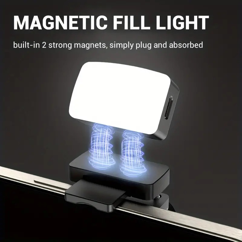 Mini Magnetic LED Selfie Light - Photography Mobile Lighting 评论和价格